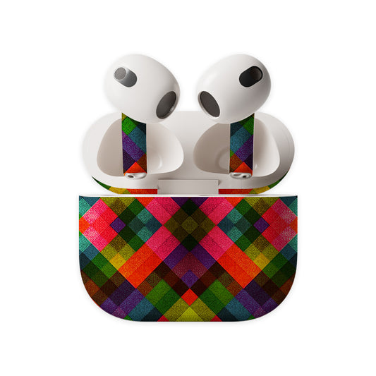 Square Spades Earbuds Skin