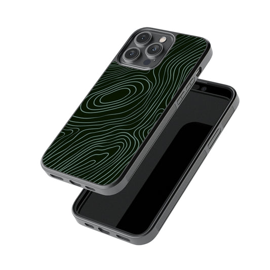 Smudge Topography Glossy Metal Case