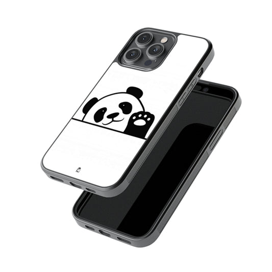 Hello I'm Panda Glass Case