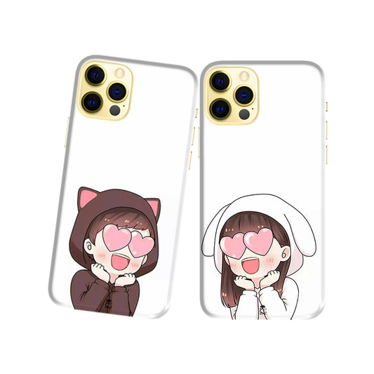 Excitement Slim Hard Couple Phone Case