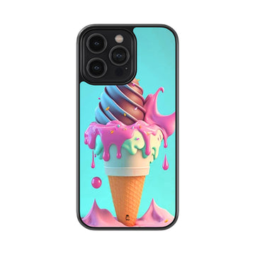 Melt Like Me Glossy Metal Case