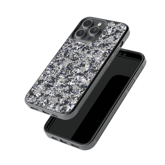 Official Patchy Noise Camo Glass Case