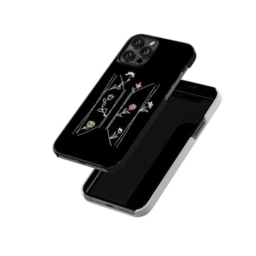 Floral BTS Slim Hard Case