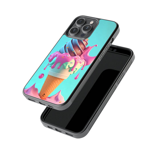 Melt Like Me Glossy Metal Case