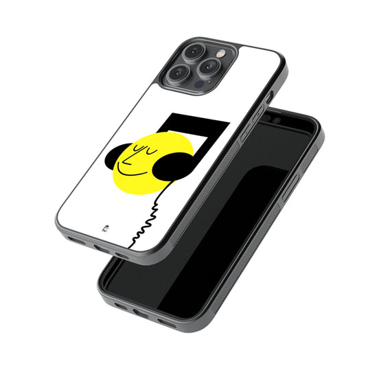 Smiley Song Listener Glossy Metal Case