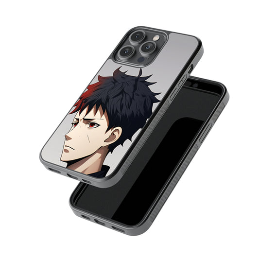 Sad Gojo Glossy Metal Case