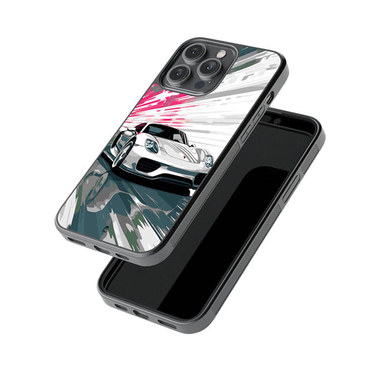 Stunning Supercar Glossy Metal Case