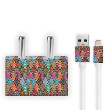 Cute Mandala Charger Skin