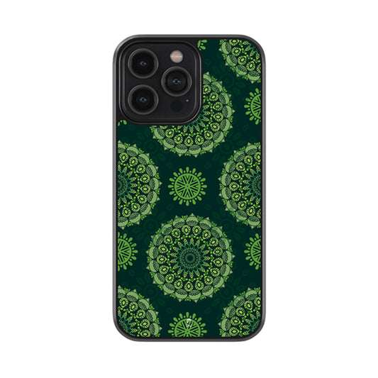 Dark Green Glossy Metal Case