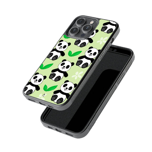 Panda Glossy Metal Case