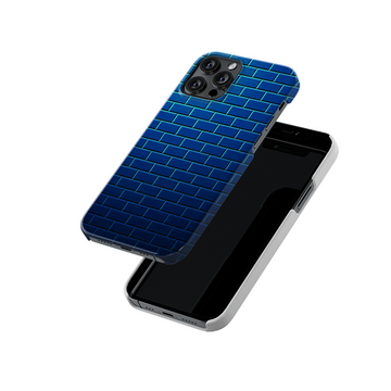 Blue Brick Wall Slim Hard Case