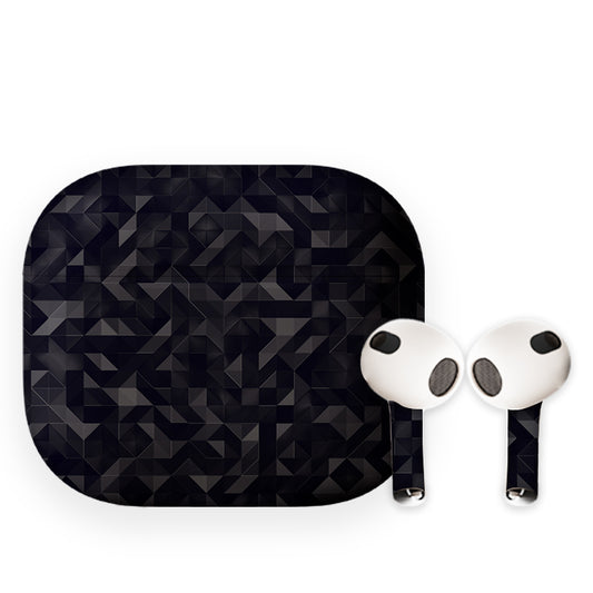 Carbon Black Earbuds Skin