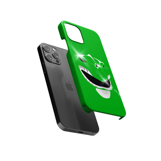 Green Mighty Morphin Power Ranger Slim Hard Case