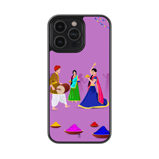 Holi Day Street Glossy Metal Case