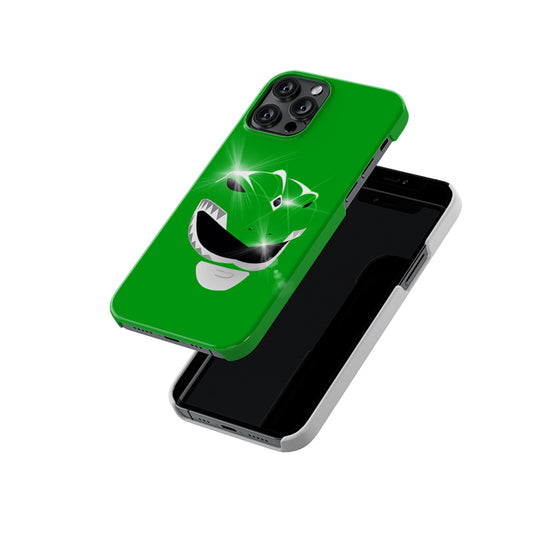 Green Mighty Morphin Power Ranger Slim Hard Case