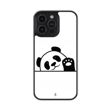 Hello I'm Panda Glossy Metal Case