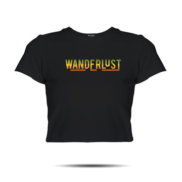 Wanderlust Cropped Top