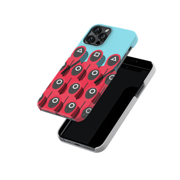 Squid Game Pattern Slim Hard Case