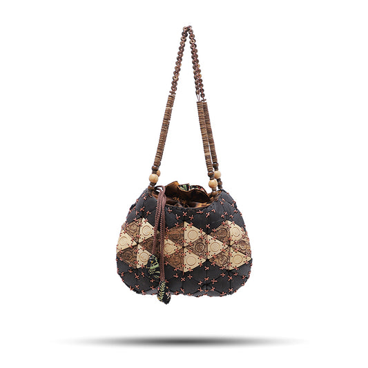 Angular Spectrum Tumid Coconut Shell Bag