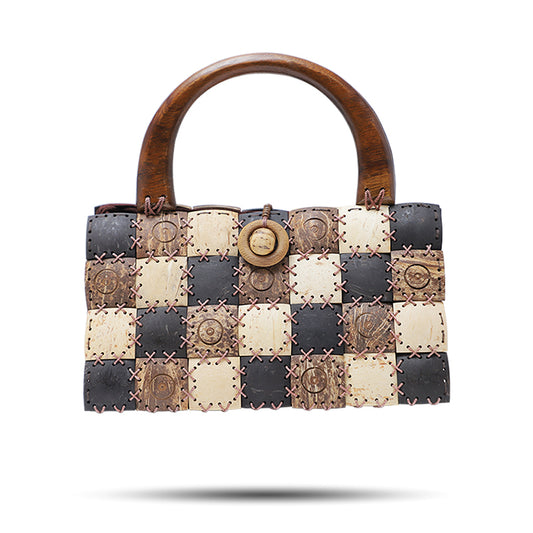 Checky Fetch Coconut Shell Bag