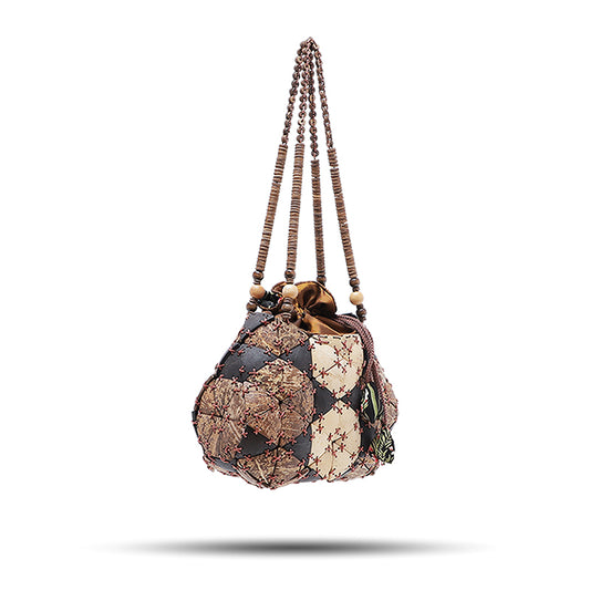 Pointing Sextet Tumid Coconut Shell Bag