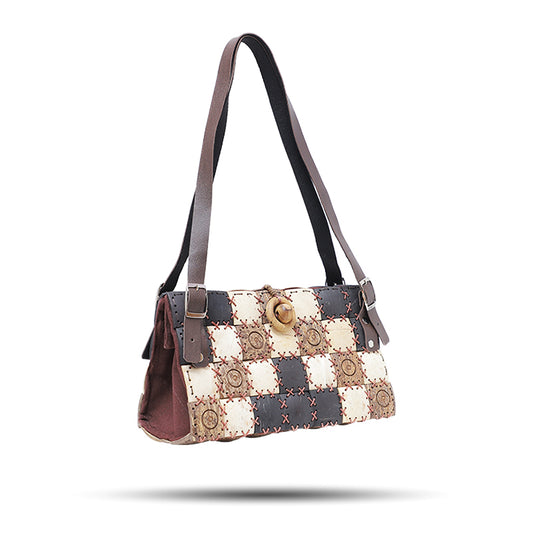 Intertwined Dormer Coconut Shell Bag