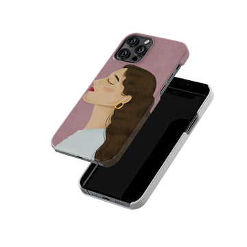 Beautiful Woman Art Slim Hard Case