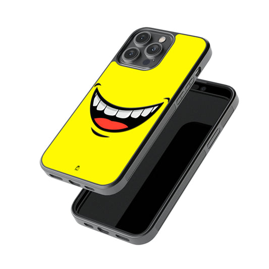 Laugh A Lot Glossy Metal Case