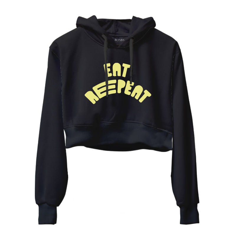 Shiftless Routine Crop Hoodie