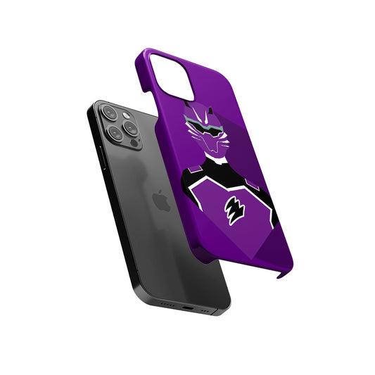 Purple Jungle Fury Power Ranger Slim Hard Case