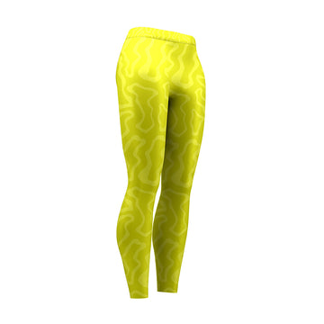 Bright Citrine High Waist Leggings