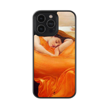Flaming June Frederic Leighton, 1895 Glossy Metal Case