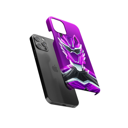 Purple Jungle Fury Power Ranger Slim Hard Case