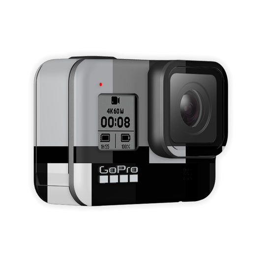 Black and Grey Go Pro Skin