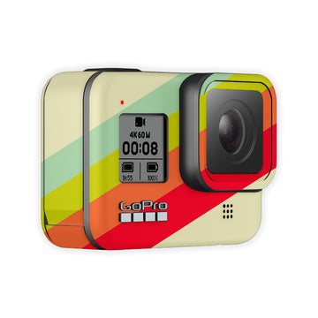 Colourful Stripes Go Pro Skin