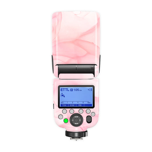 Pink Smoke Gradient Camera Flash Skin