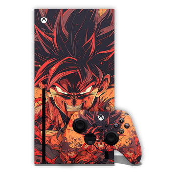 Goku Flame Xbox Skin