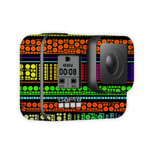 Polka Linear Dots Go Pro Skin
