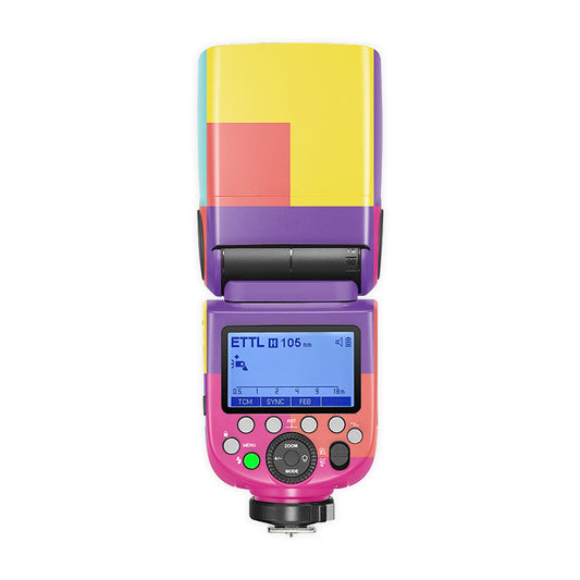 Tall Squares Camera Flash Skin