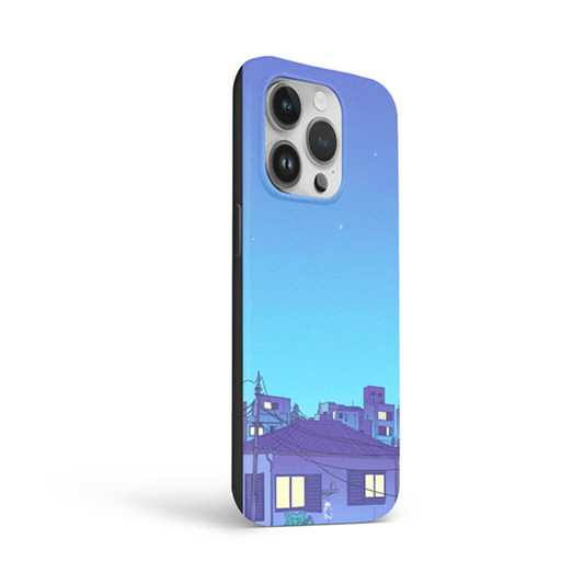 Street Night View Flexible Soft Silicone Case