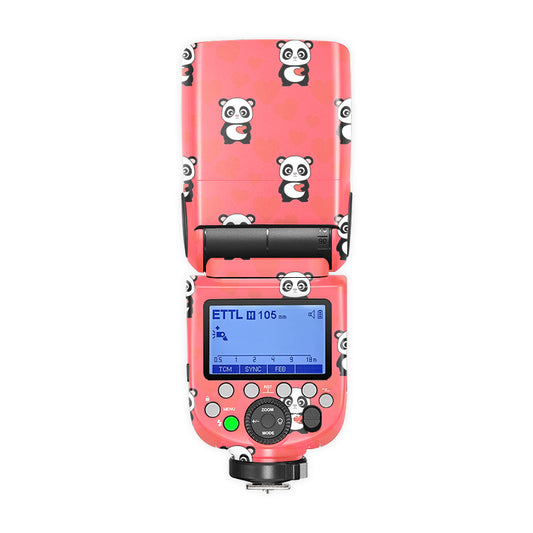 Hello Panda Camera Flash Skin