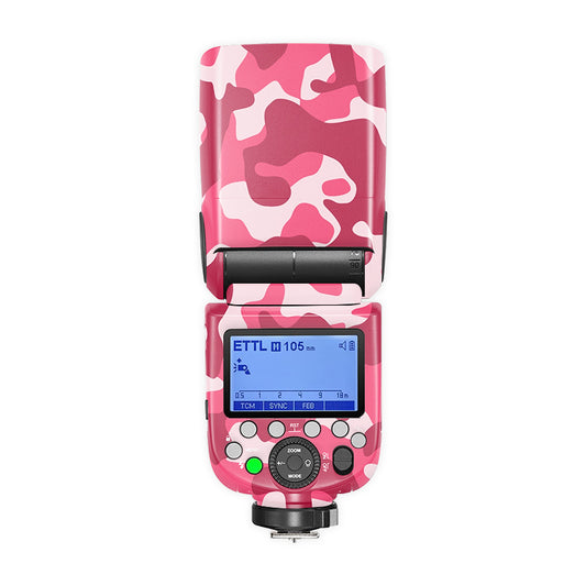 Strawberry Camo Camera Flash Skin