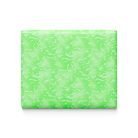 Green Patches Fridge Magnet