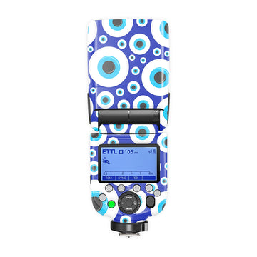 Positive Eyes Pattern Camera Flash Skin