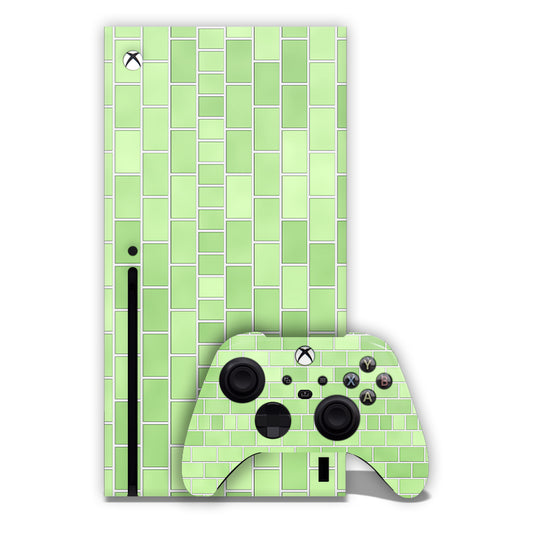Green Bricks Xbox Skin