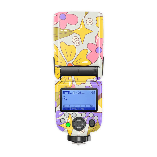 Royal Florals Camera Flash Skin