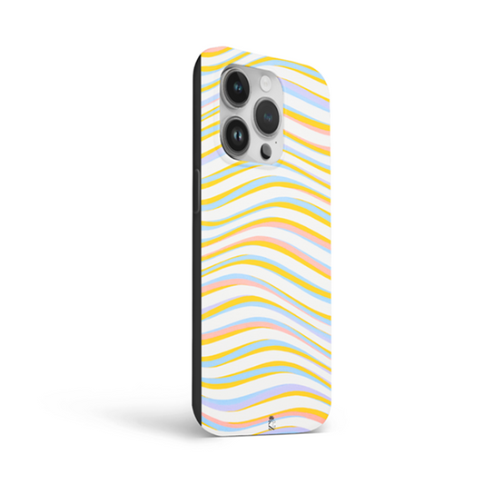 Wave Pattern Flexible Soft Silicone Case