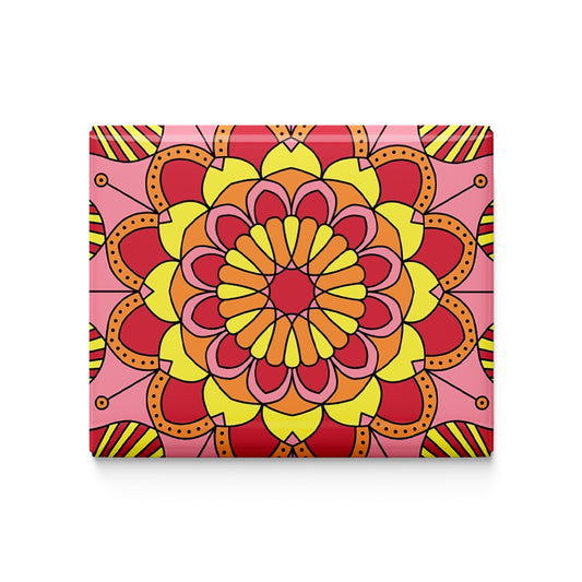 Happy Flower Fridge Magnet