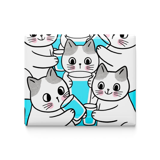 Cat Gang Fridge Magnet