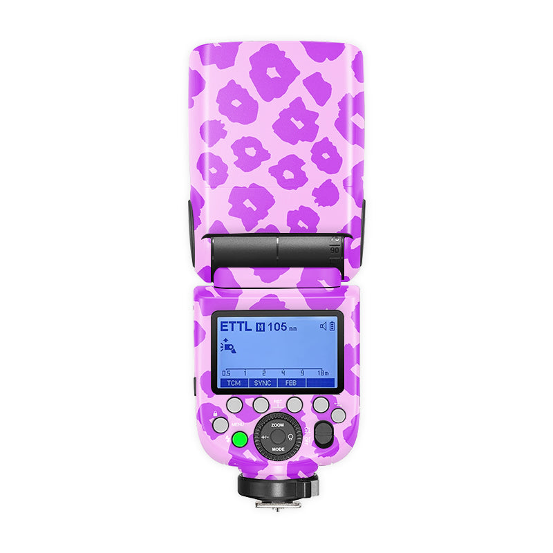 Lavender Patch Camera Flash Skin